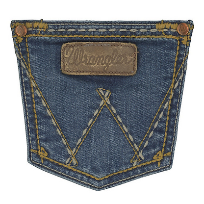 Wrangler Retro Mae Mid Rise Jean KM Wash