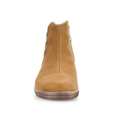 Cloud Aline Tan Wool Boot