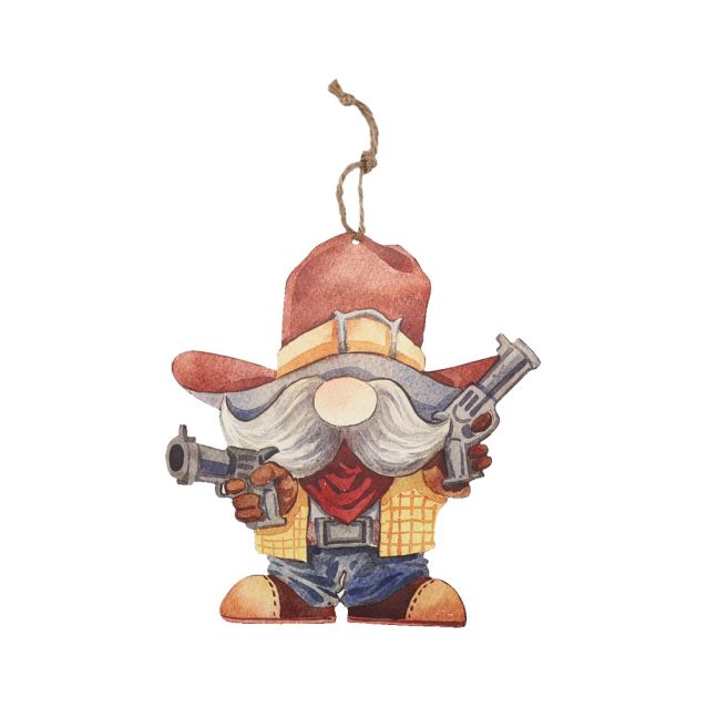Tough 1 Cowboy Action Gnome