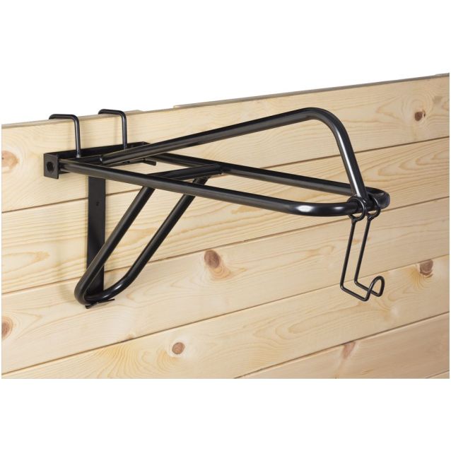 Tough 1 Single Collapsible Portable Saddle Rack Black