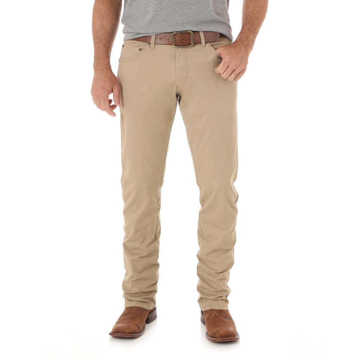 Wrangler Retro Slim Straight Fawn Khaki