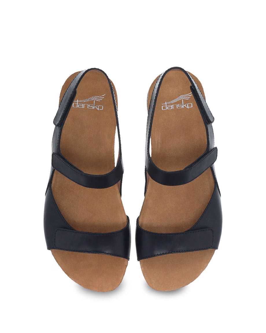 Dansko Ronda Waxy Burnished Black