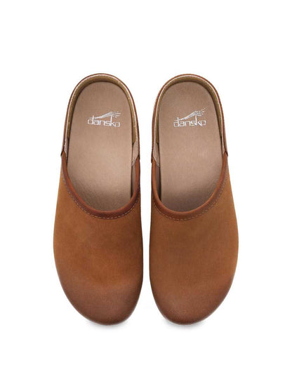 Dansko Brenna Burnished Suede Tan