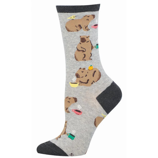 Socksmith Socks Capybara Cafe Grey