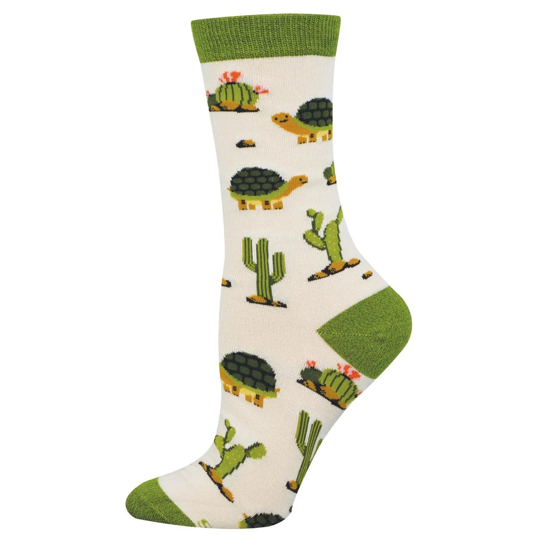 Socksmith Bamboo Deserted Tortoise Ivory