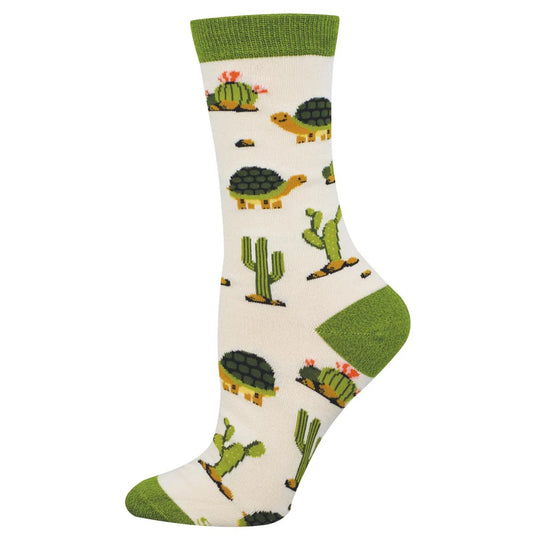 Socksmith Bamboo Deserted Tortoise Ivory