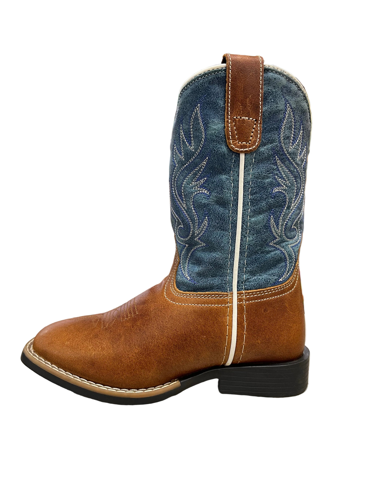 Abilene Kids Blue/Brown Boots