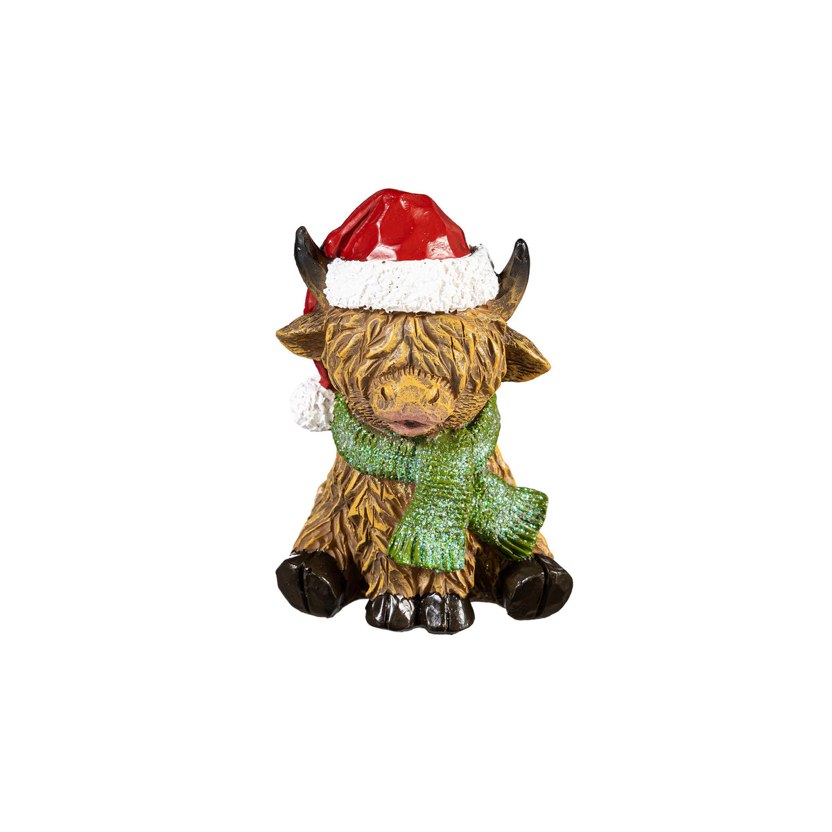 Evergreen Woodland Storybook Table Décor Holiday Highland Cow