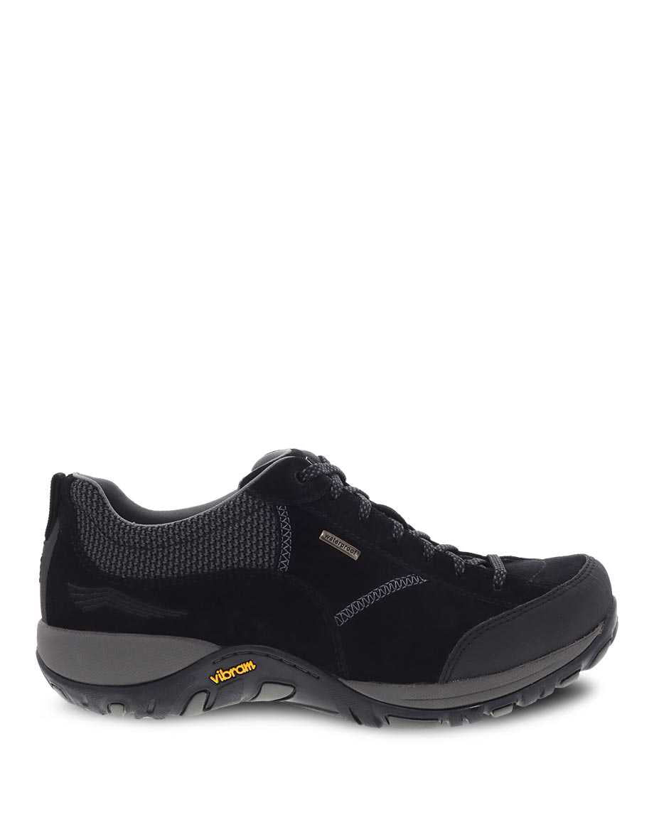 Dansko Paisley Black Black Suede