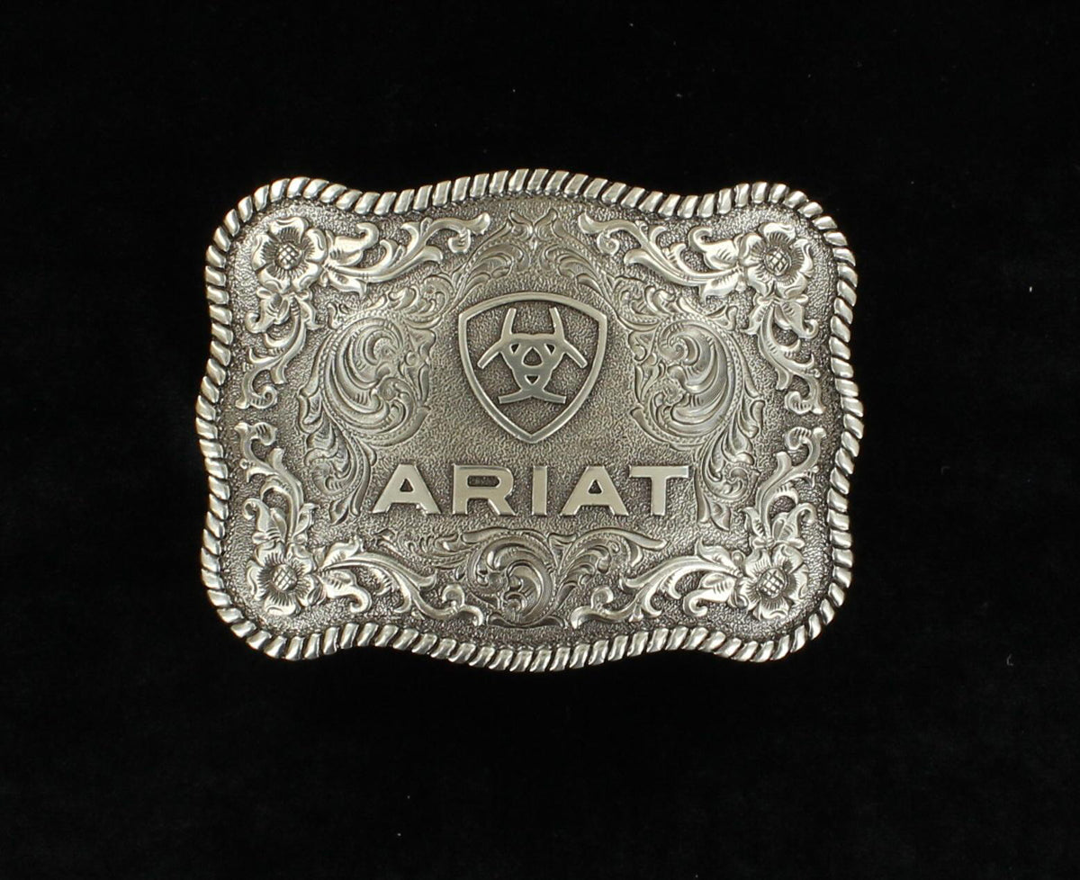 Ariat Rope Edge Belt Buckle