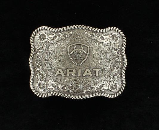 Ariat Rope Edge Belt Buckle