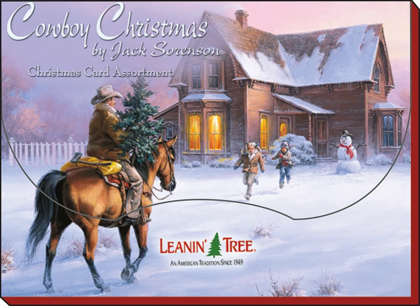 Leanin' Tree Saddle Up Joy Greeting Card Assortment