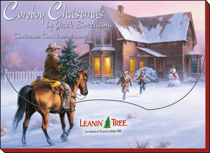 Leanin' Tree Saddle Up Joy Greeting Card Assortment