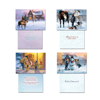 Leanin' Tree Saddle Up Joy Greeting Card Assortment