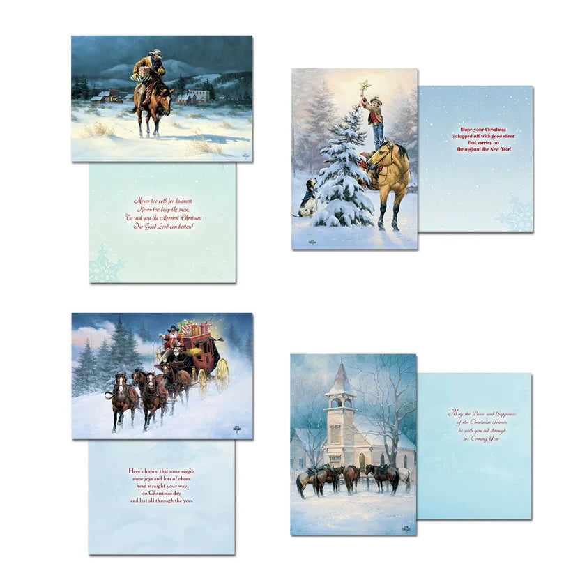Leanin' Tree Saddle Up Joy Greeting Card Assortment
