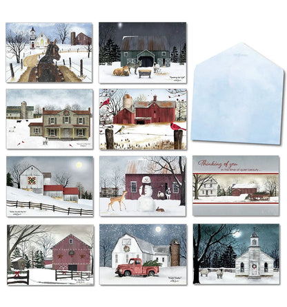 Leanin' Tree Barnyard Bliss Notes Assortment