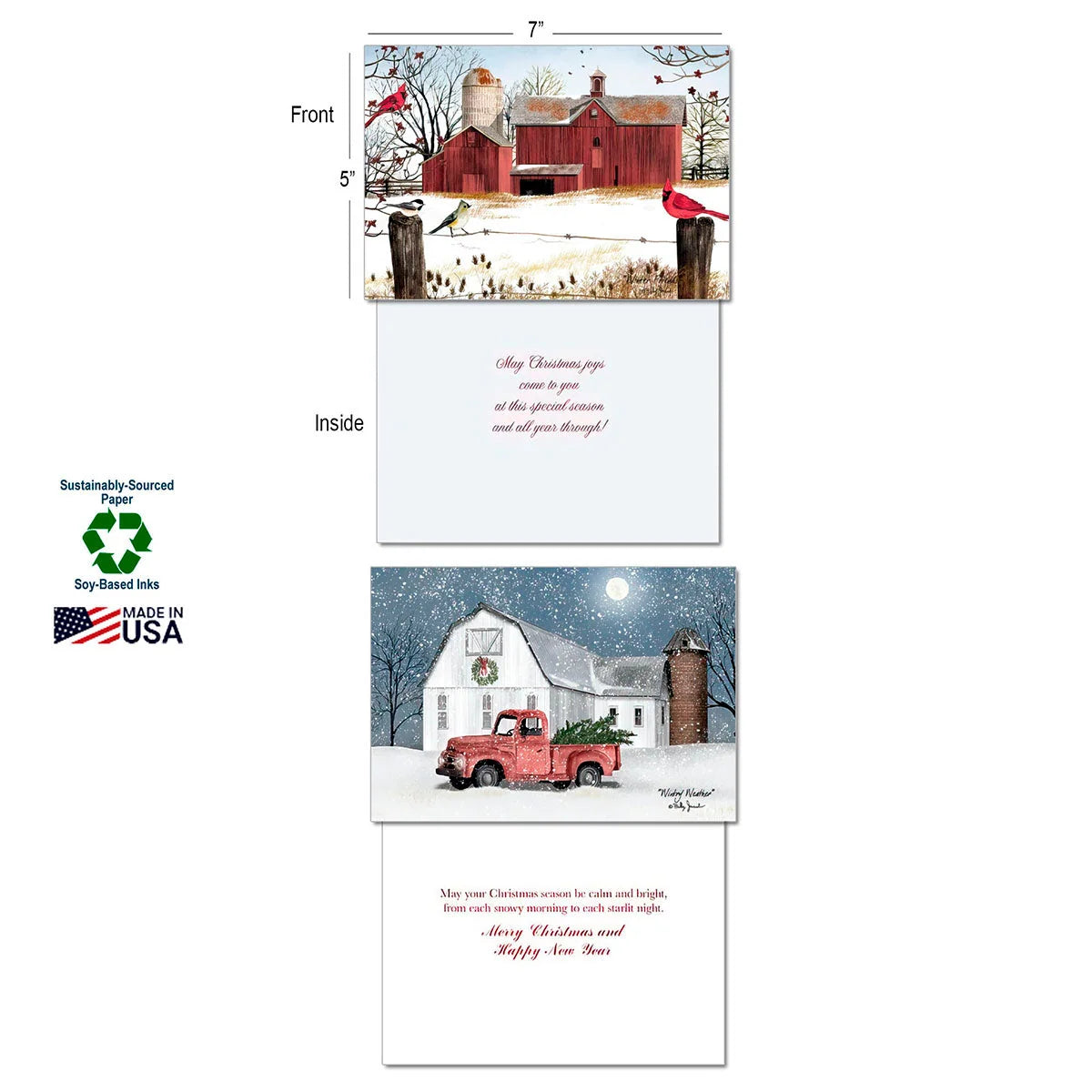 Leanin' Tree Barnyard Bliss Notes Assortment