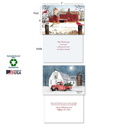 Leanin' Tree Barnyard Bliss Notes Assortment