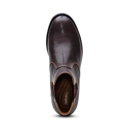Aetrex Kaylee Chelsea Boot Dark Brown