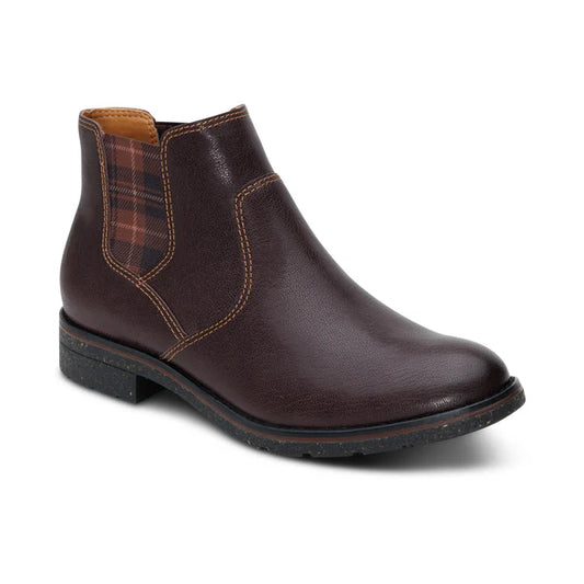 Aetrex Kaylee Chelsea Boot Dark Brown