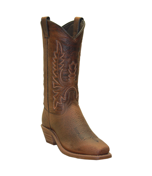 Abilene Tan Bison Medium Square Toe