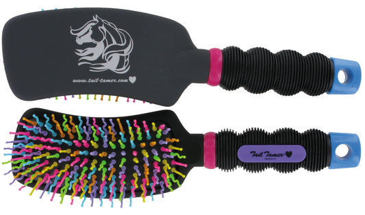 Tail Tamer Rainbow Hairbrush