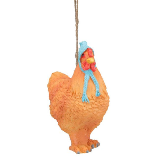 Tough 1 Ornament Hen w/ Bonnet