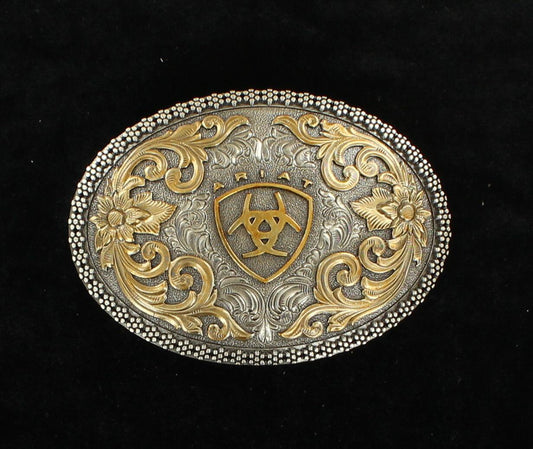 Ariat Gold Scrolling Belt Buckle
