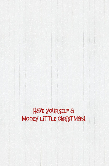 Leanin' Tree Boxed Christmas Cards - Moo-ry Greetings