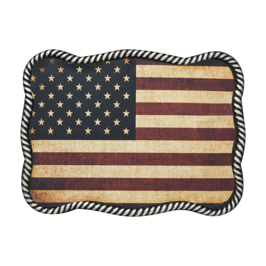 Nocona Flag Buckle