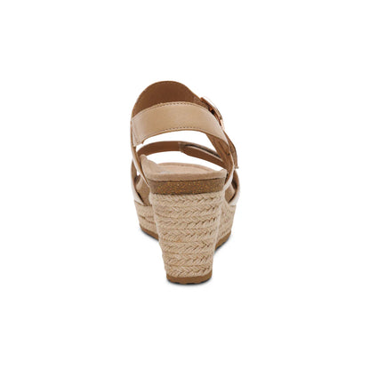 Aetrex Ashley Off White Wedge