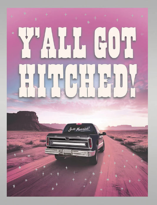 Leanin Tree Rebel Ranch Y'all Got Hitched