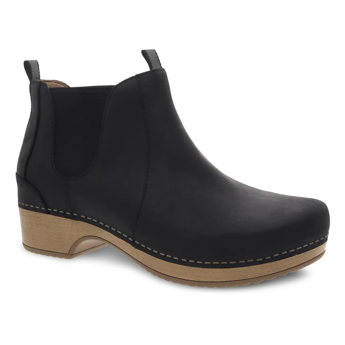 Dansko Becka Pull Up Oiled Black