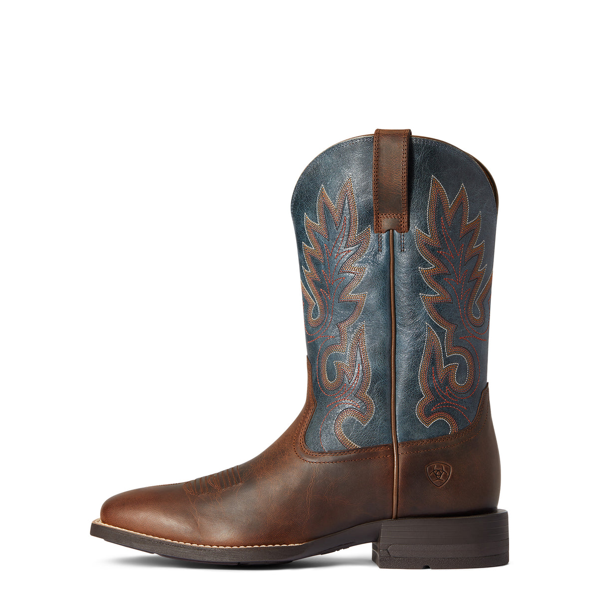 Ariat Layton Weathered Chestnut/Rail Blue