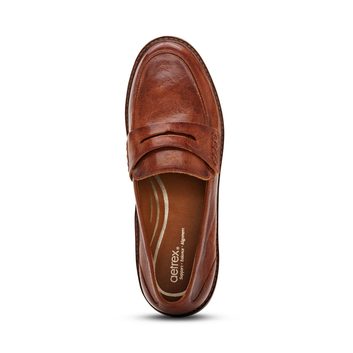 Aetrex Collette Cognac