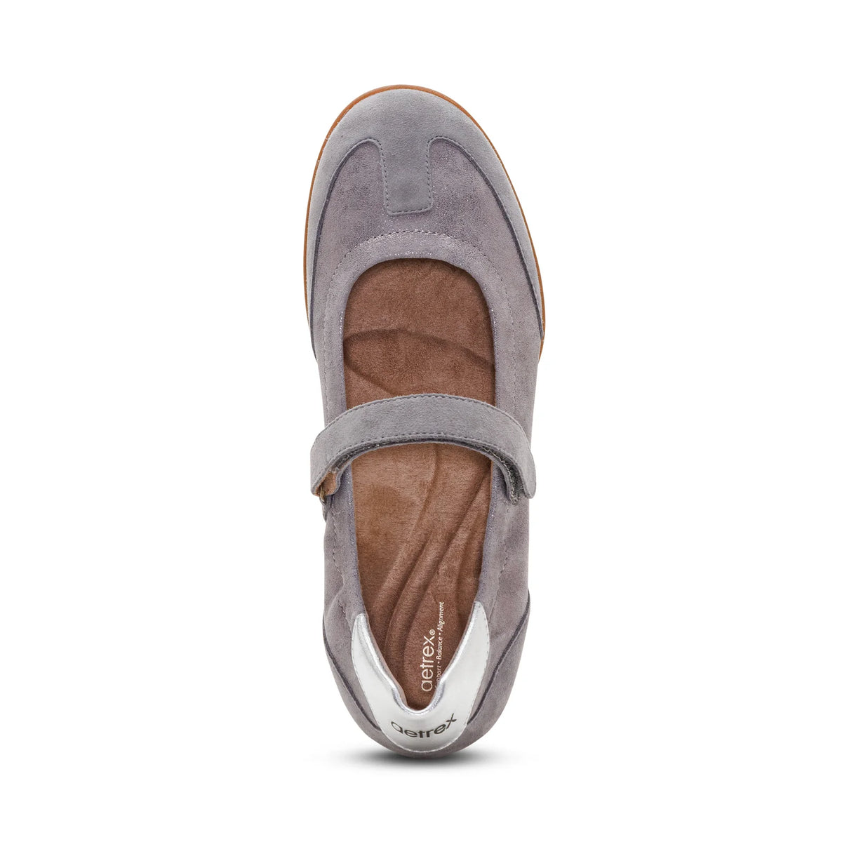 Aetrex Haley Pewter