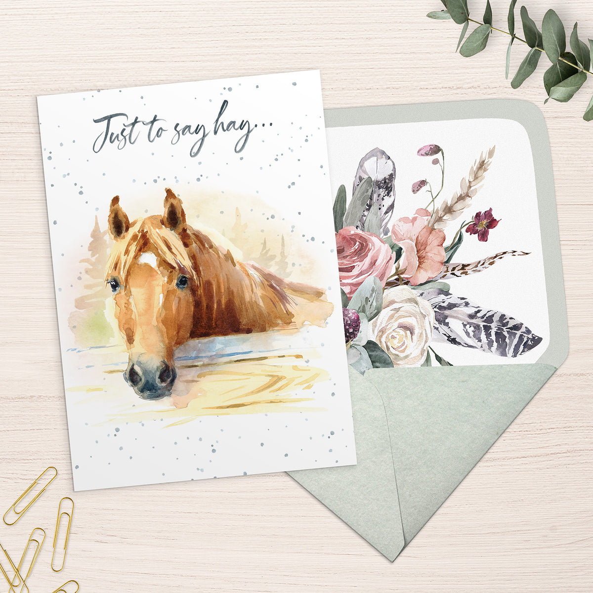 Hopper Card Hay