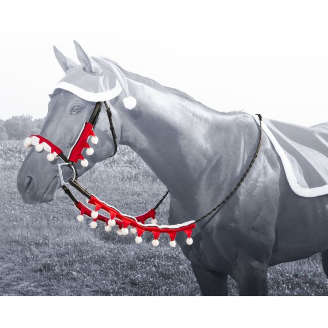 Tough 1 Santa Rein and Halter Cover Set