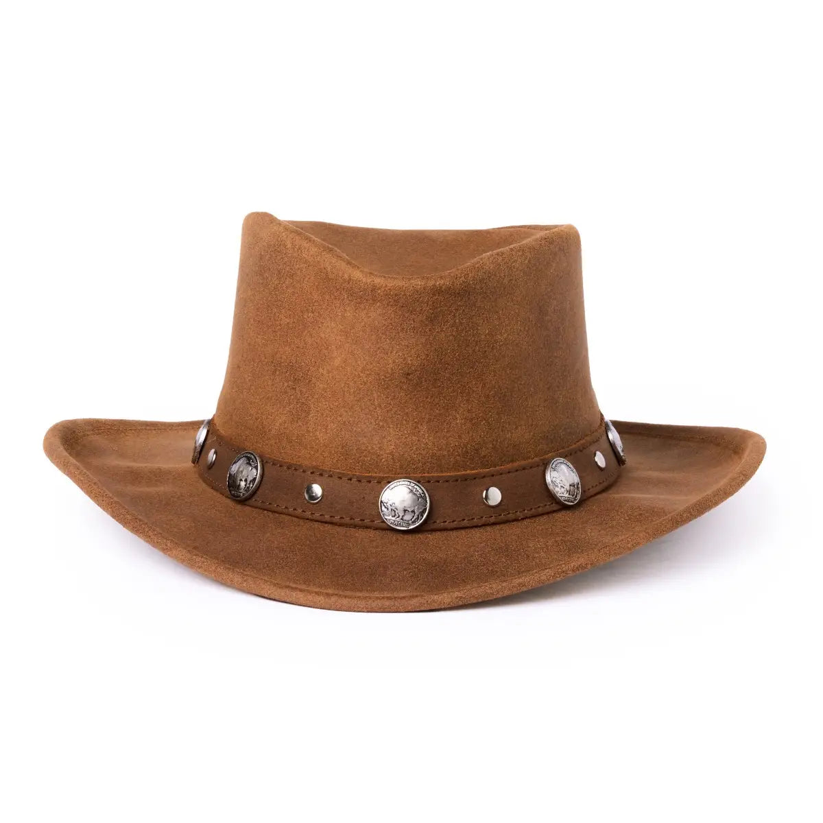 Minnetonka Buffalo Nickel Hat Brown