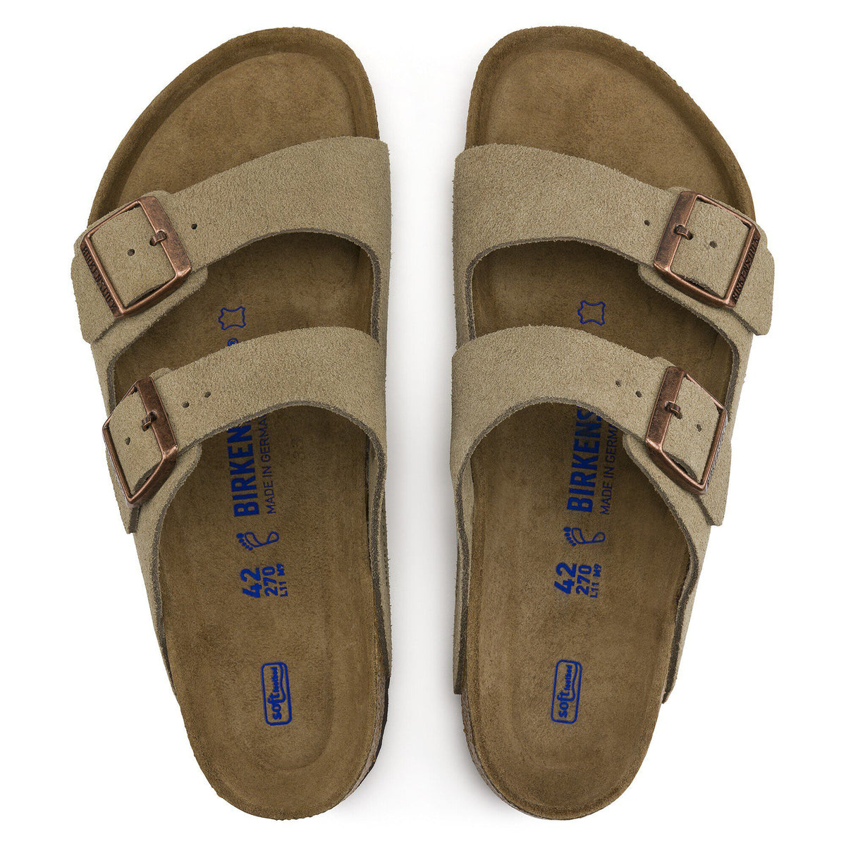 Birkenstock Arizona Taupe Suede SFB R