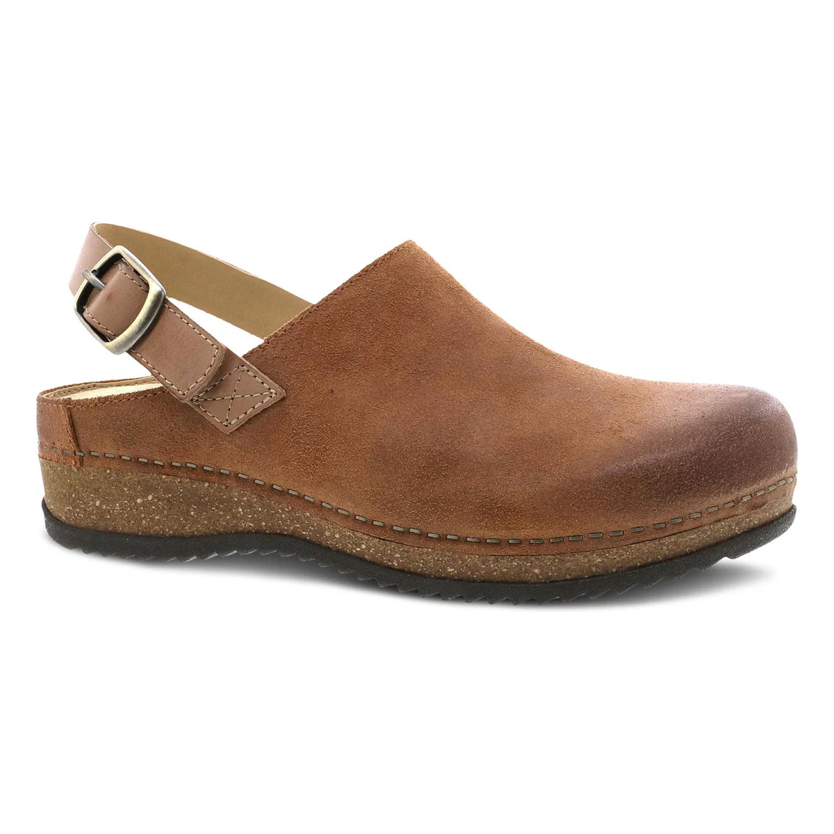 Dansko Merrin Burnished Suede Tan