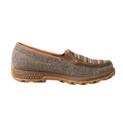 Twisted X Eco Cellstrech Slip-On Khaki/Grey Multi