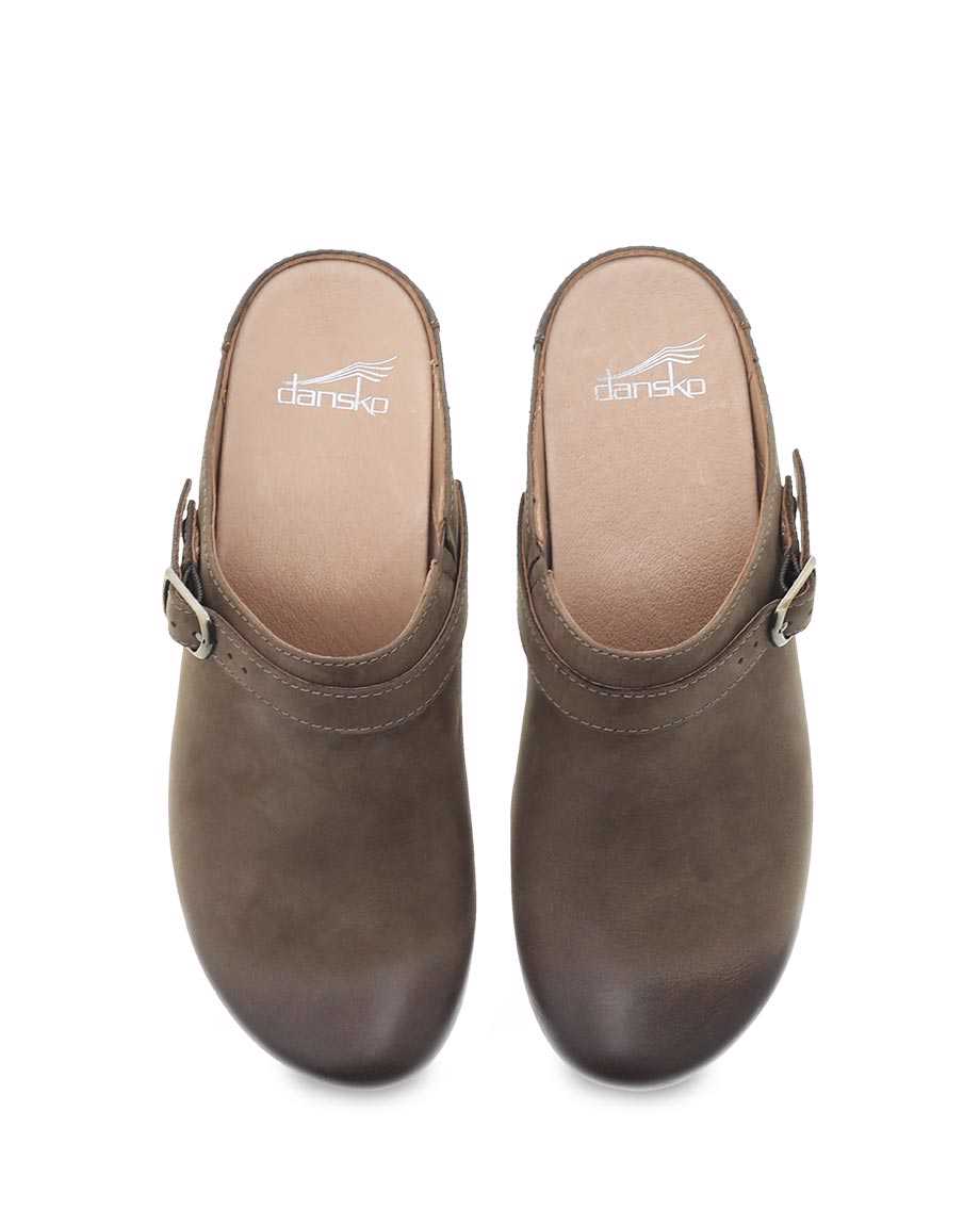 Dansko Berry Burnished Nubuck Mushroom