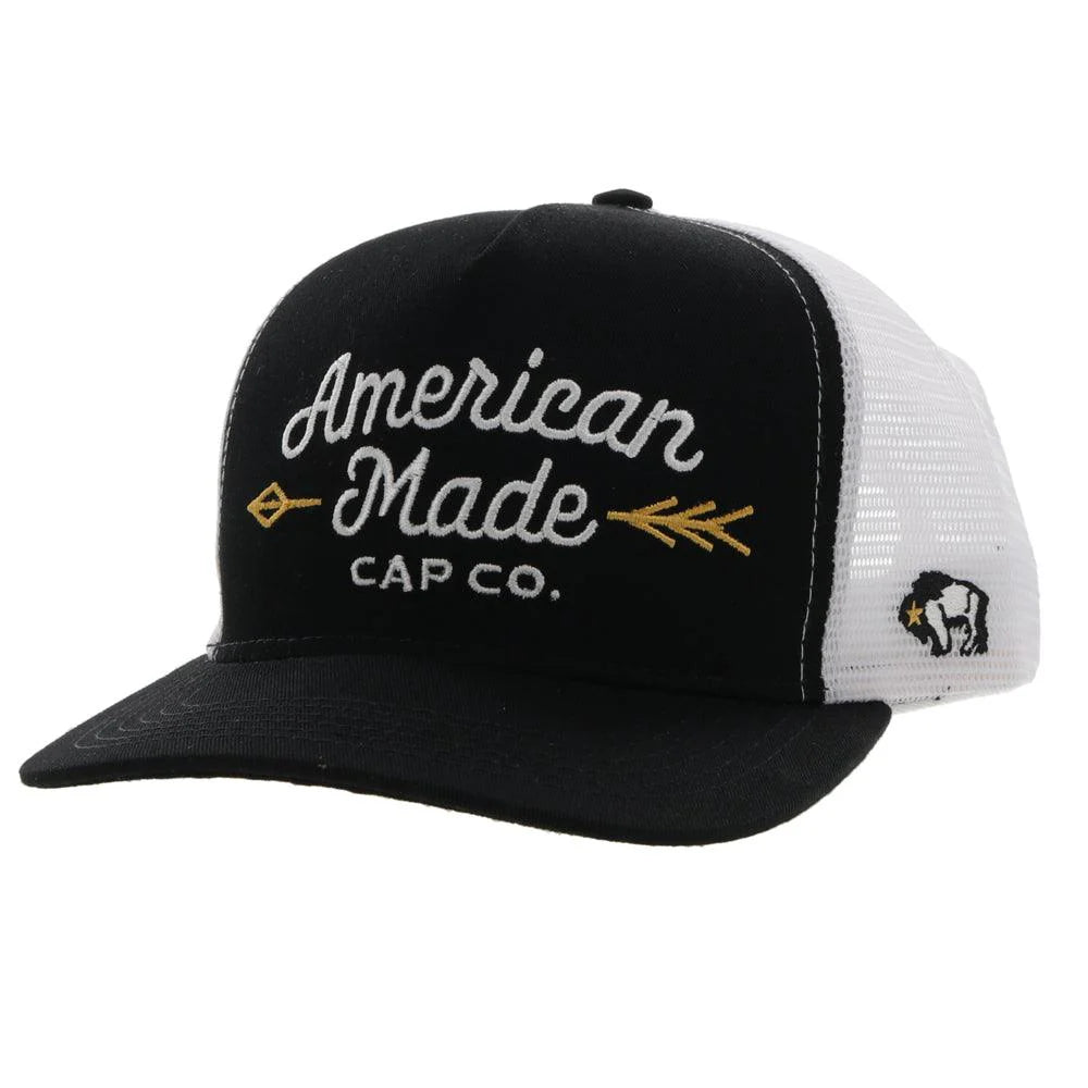 Hooey Black/White American Made
