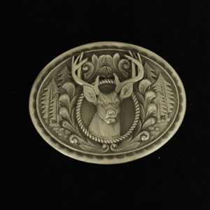 Nocona Forest/Buck Buckle