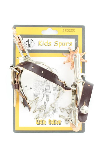Little Outlaw Kids Spurs