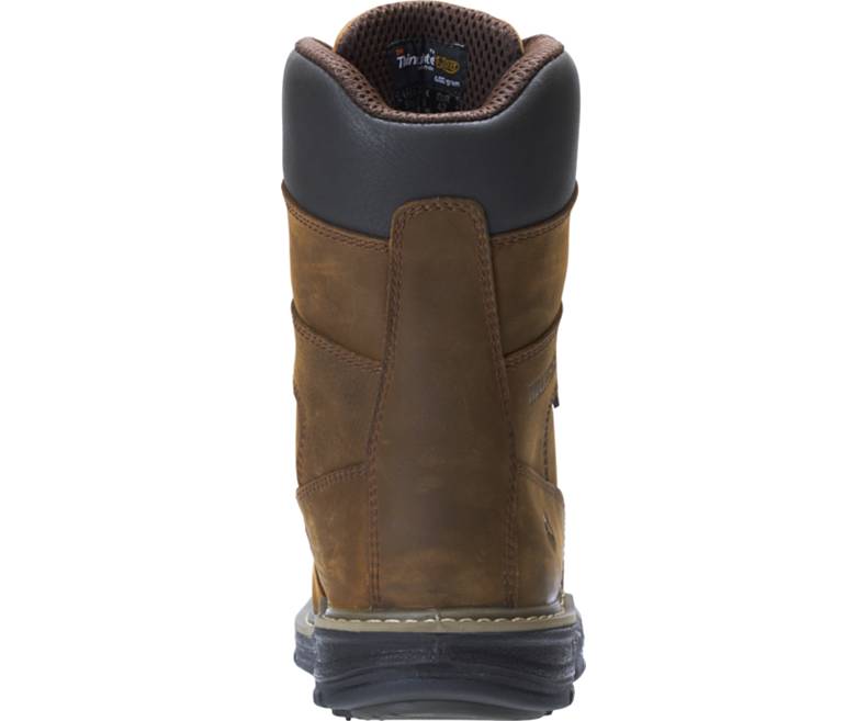 Wolverine Marauder Brown 8" Steel Toe Waterproof EH 400G
