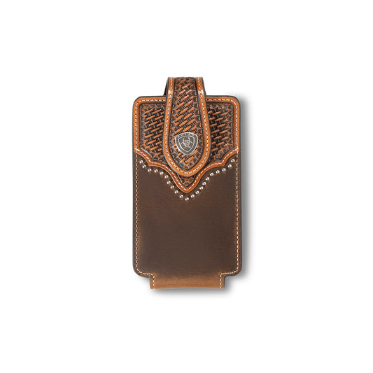 Ariat Basketweave/Brown Cell Phone Case