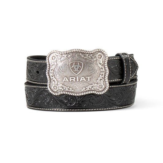 Ariat Scrolling Black/Ariat Buckle Belt
