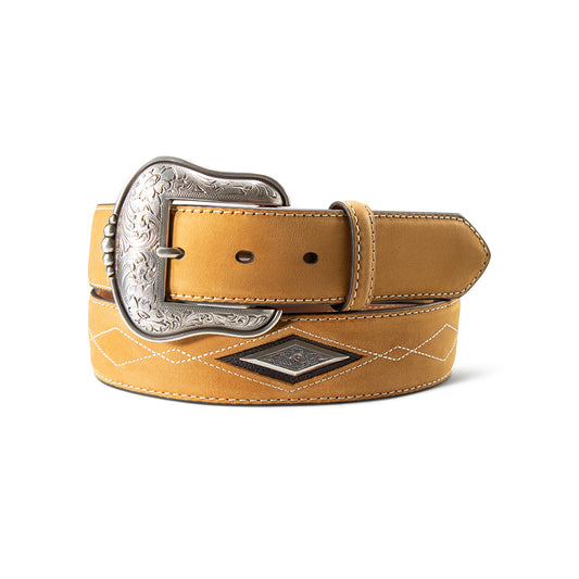 Ariat Boot Stitch Diamond Concho Belt